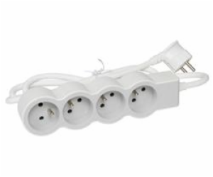 LEGRAND Revolution prodlužovací přívod 4x2P+T, kabel 3m, ...