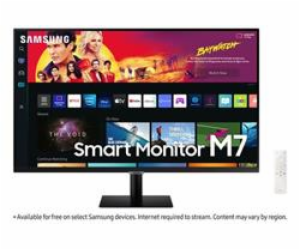 SAMSUNG MT LED LCD Smart Monitor 32" LS32BM700UUXEN-ploch...