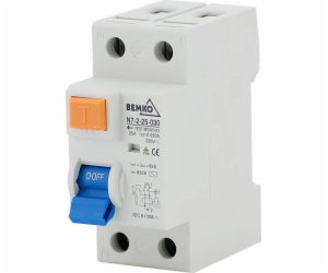 BEMKO Residual Circuit Circuit AC 2P 25A 100MA A05-N7-2-2...