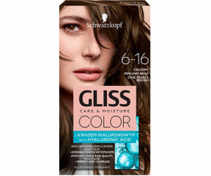 Schwarzkopf Gliss Color No. 6-16 Cool Pearl Brown