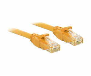 Lindy Patchcord UTP CAT6, 0,5 m, žlutá (48061)