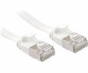 Lindy Patchcord Cat.6A, U/FTP, Flat, 10m, White (47454)