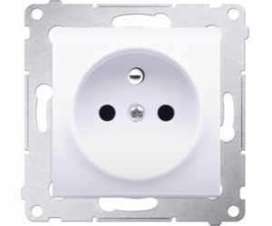 Kontaktní soket Single Plug Simon 54 16A IP20 White (DGZ1...