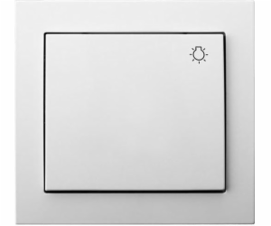 Ospel Direct light switch, jednotlivá značka, bílá (ŁP-5W...