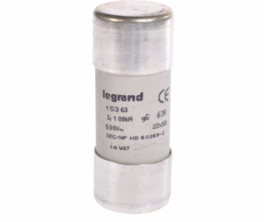 Vložka LEGRAND Cylindrical Fuse 63A GL 500V HPC 22 x 58 m...