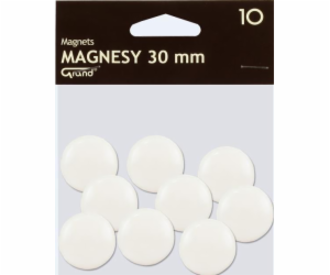 Grand Magnes 30mm White 10pcs Grand - 190313