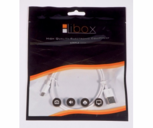 USB libox microUSB 1M White Cable (LB0067B)