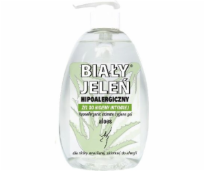 Bílý jelen gel pro intimní hygienu hypoalergenní aloe ver...