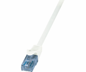 LogiLink RJ-45/RJ-45, kat. 6a, U/UTP, bílá, 7,5 m (CP3081U)