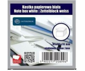 Interdruk Paper Cube White 85x85x70 mm Undecable (203798)