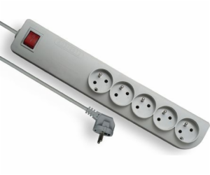 Power Strip Elgothech PSF3 Anti-Redevix 5 3 M Bílé zásuvk...