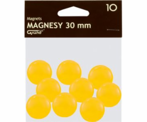 KW Trade Grand Magnesy 20 mm žlutá op. 10 kusů