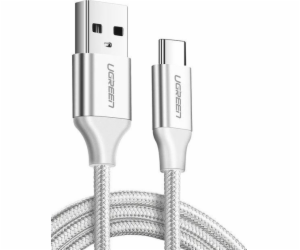 Kabel Ugreen USB Nickeen USB-C QC3.0 Ugreen 1,5 m s bílou...