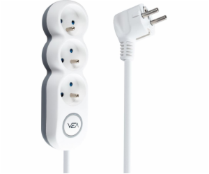 Libox LB0192 Power Strip 3 spodní zásuvky (LB0192-1.5)