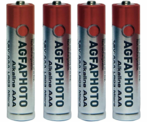 AgfaPhoto Batterie 4 x AAA - Alkalisch