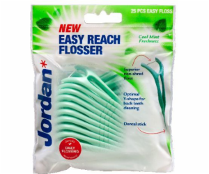 Jordánská zubní vlákna a párátka 2in1 Easy Reach Flosser ...