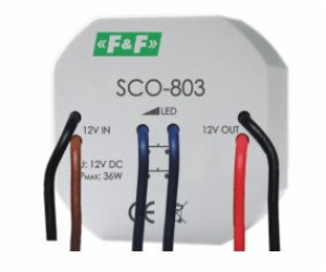 F&F LED Dimmer 36W DC s paměťovou kapsle FI55mm (SCO-803)