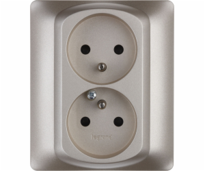 Legrand Double Sistena Life Z/U 16A IP20 Socket s Titan A...