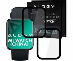 ALOGY FULL GEUE 2x Flexibilní 3D sklo pro Xiaomi Mi Watch...