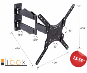 Libox LB-220 nástěnný držák 23'' - 55''