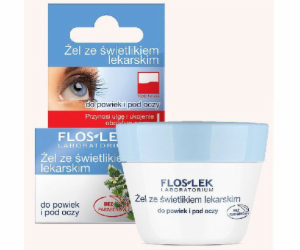 Floslek Oční gel se světlíkem na oční víčka, kelímek 10g