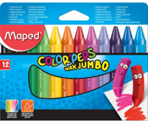 Pastelky Maped Colorpeps Jumbo 12 barev (206032)