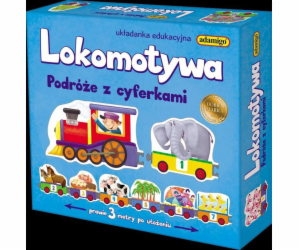 Lokomotiva Adamigo - jízdy s čísly - GXP-605070