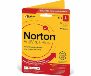 Norton Antivirus plus 1 zařízení 12 měsíců