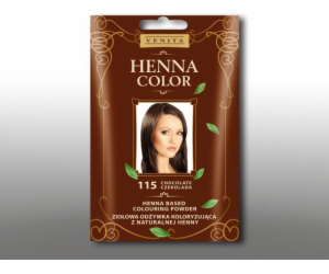 Venita bylinná omalovánky Henna Color 30G 115 čokoláda