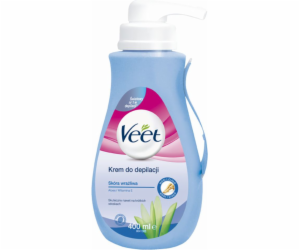 Veet Krém pro citlivou pleť s pumpičkou 400 ml