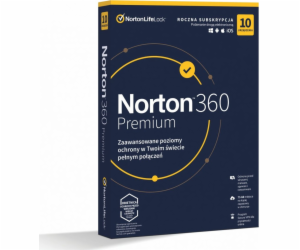 Zařízení Norton 360 Premium 10 12 měsíců (21408749)