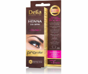 Delia Henna gel na obočí 3.0 tmavě hnědá