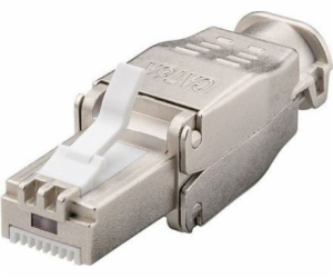 Konektor RJ45 8pinů CAT6A stíněný - montáž bez nástroje 4...