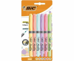 Bic Highlighter Grip Pastel 6 barev BIC