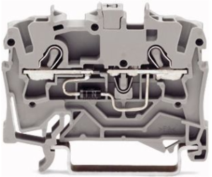 Wago 2-drátový konektor 2,5mm2, diodově šedá (2002-1211/1...