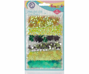 Astra Sequins mix Emerald deep (242594)