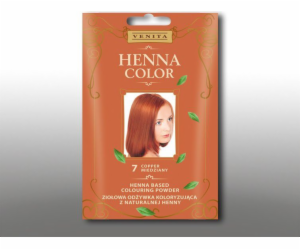 Venita Herbal barvicí kondicionér Henna Color 30g 7 měď