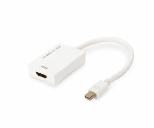 ASSMANN DisplayPort adapter cable mini DP - HDMI type A M...