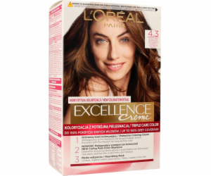 L'Oreal Paris Excellence Creme paint 4.3 zlatohnědá