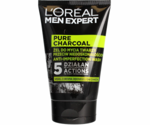 L'Oreal Paris Men Expert Pure Charcoal čisticí gel na obl...