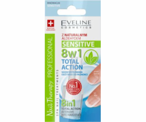 Eveline Nehtový kondicionér 8v1 Total Action Sensitive 12 ml