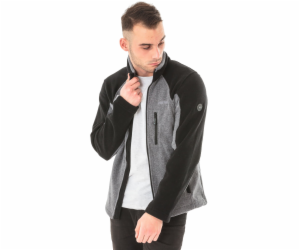 Hi-Tec pánský fleece Ebony Melange/Black velikost L