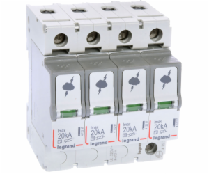 ON300 SURGE ARRESTER T2 C 4P 4M 20KA 1.2KV TT  TNC  TNS (...