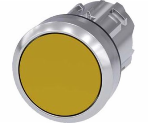 Siemens Button drive 22mm žlutý se samovratným kovovým IP...