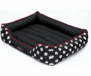 Hobbydog Prestige Bed - Černá s XXL tlapkami