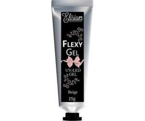 Elisium Flexy Gel gel na prodloužení nehtů Béžová 25g