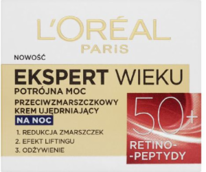 L'Oreal Paris Age Expert 50+ zpevňující noční krém 50 ml