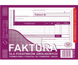 Michalczyk & Prokop D INVOICE A5 2SKŁ.ZWOL.VAT 203-3E POZ...