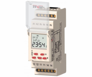 Zamel 1kanálový týdenní časovač 230V AC (ZCM-11)