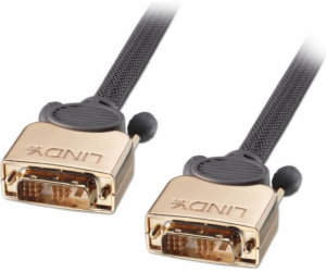 Lindy DVI-D Cable-Dvi-D 25m Gold